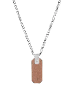 Ketting met hanger voor mannen, roestvrij staal