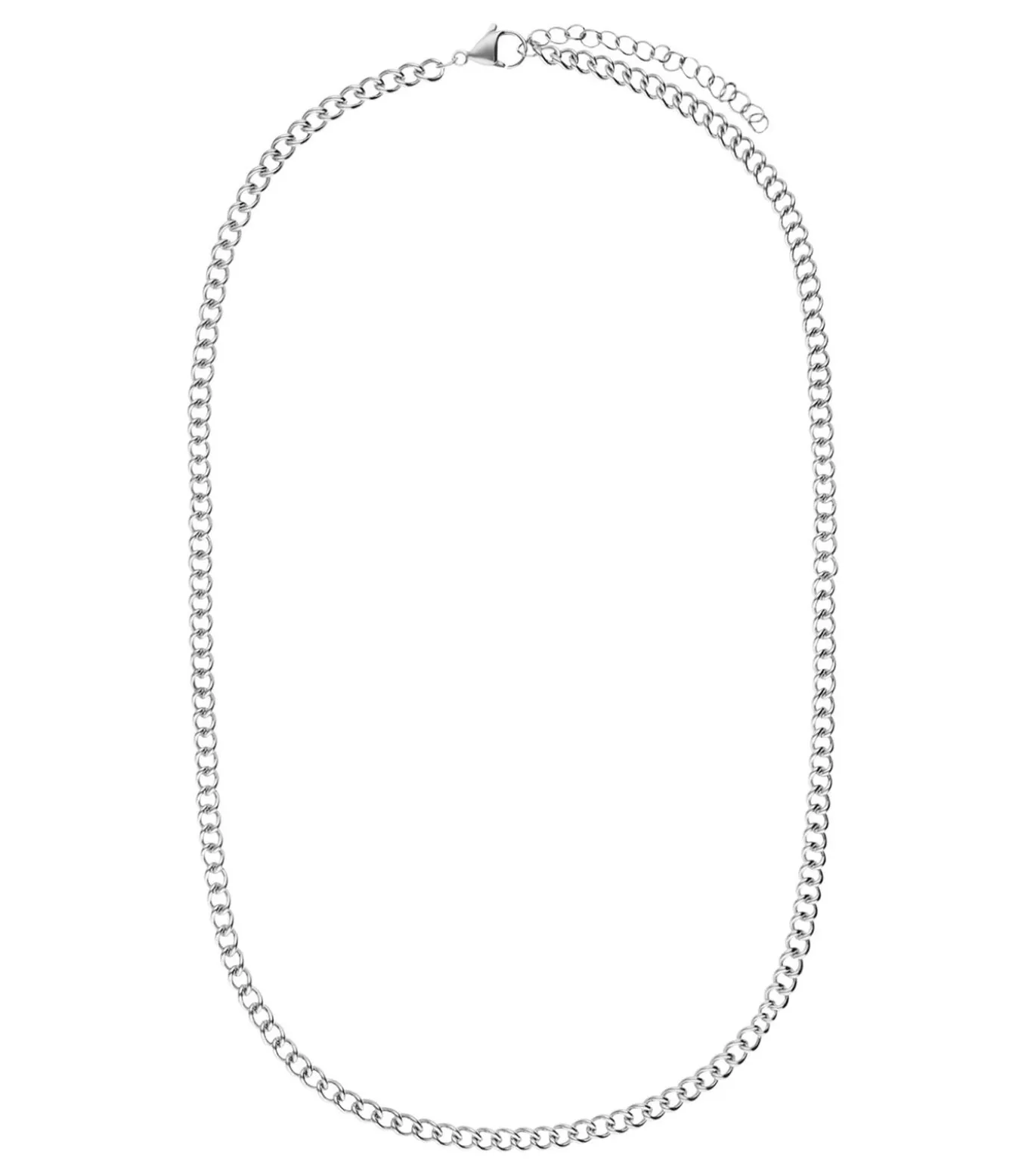 Ketting Staal 45 cm - Zilverkleurig