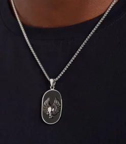 Ketting Staal 55 cm - Zilverkleurig