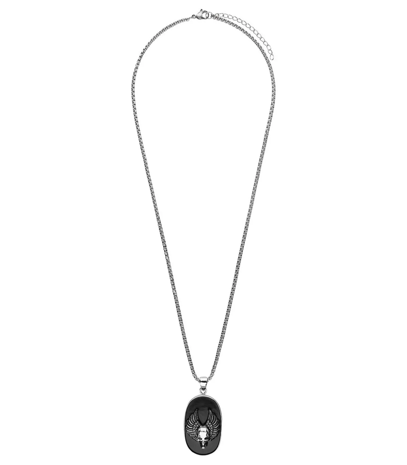 Ketting Staal 55 cm - Zilverkleurig