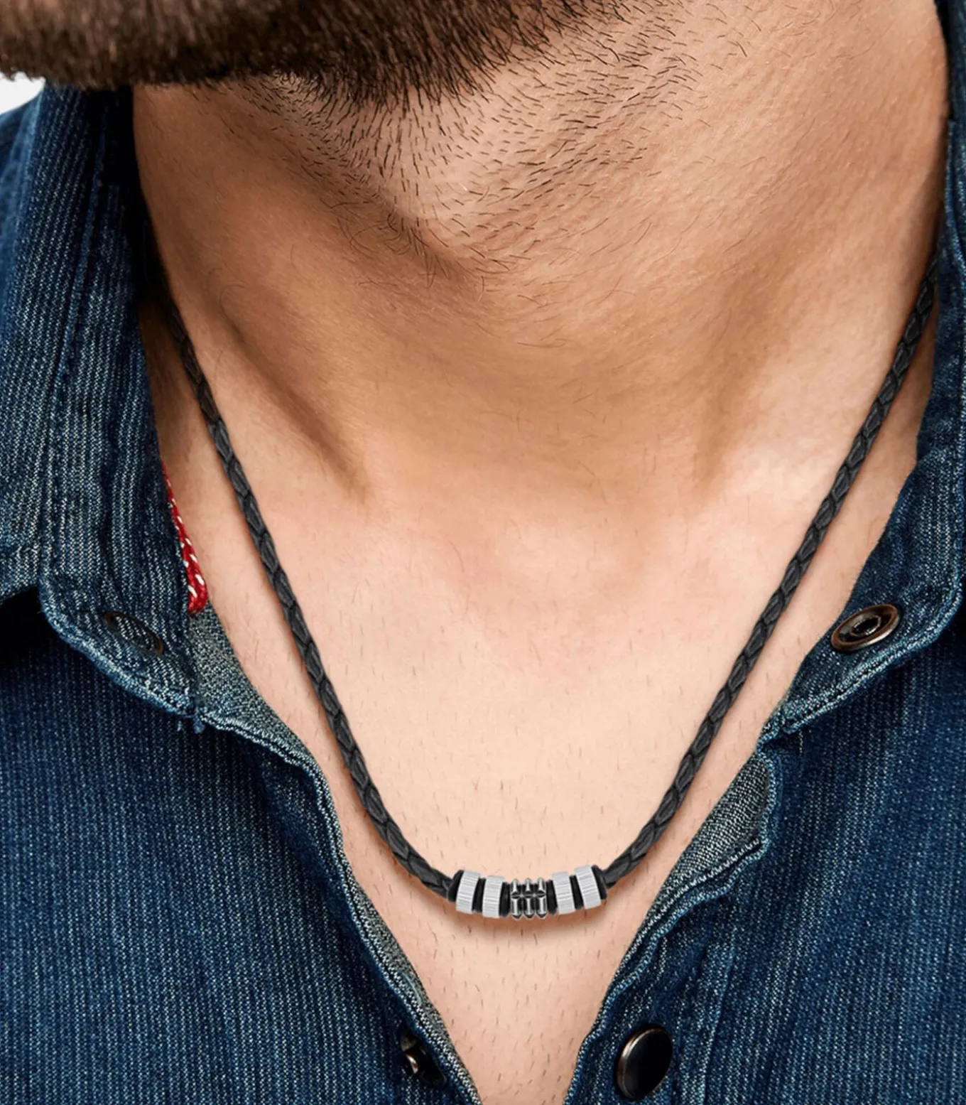 Ketting voor mannen, roestvrij staal