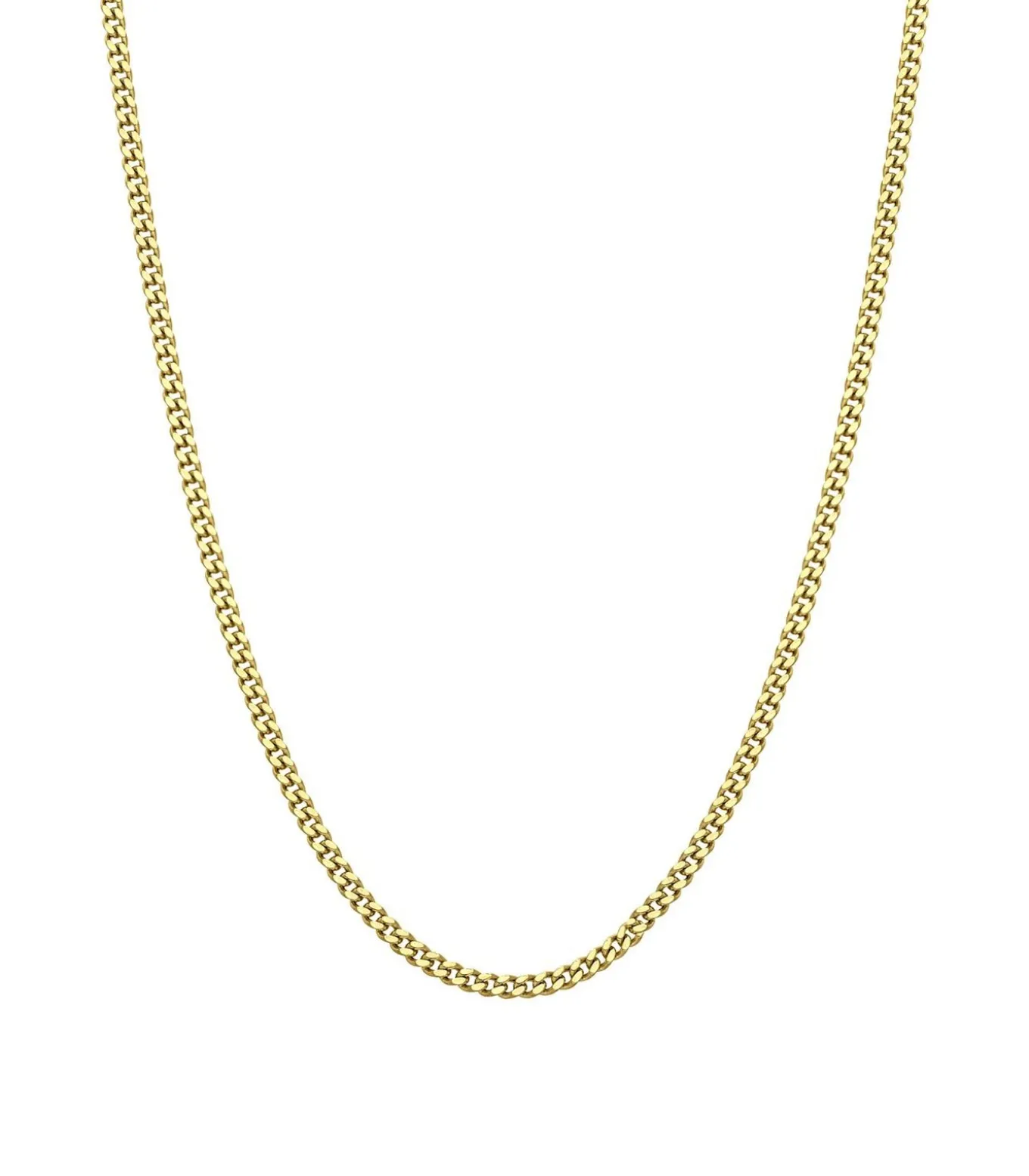 Ketting Zilver - goudkleurig