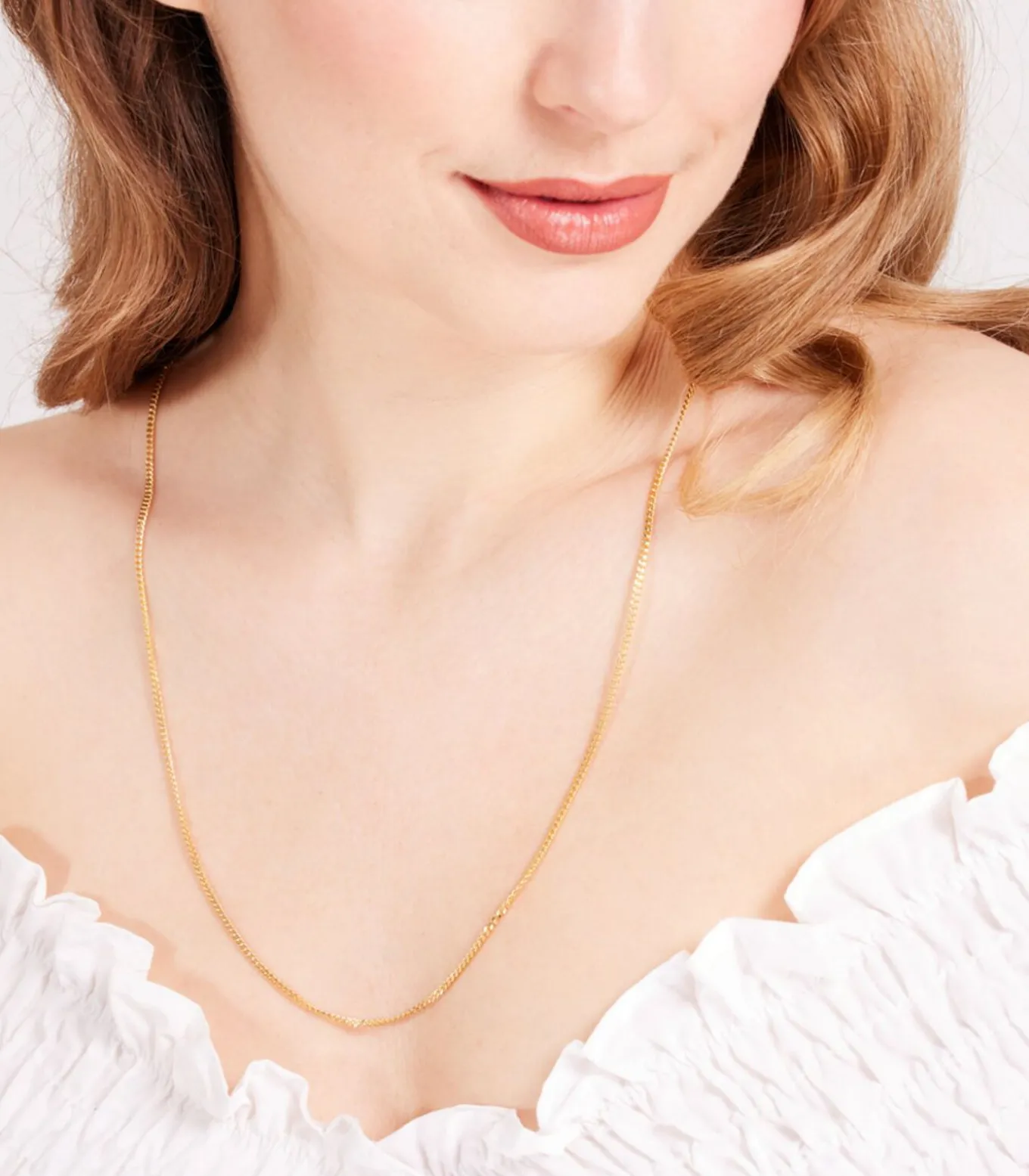 Ketting Zilver - goudkleurig