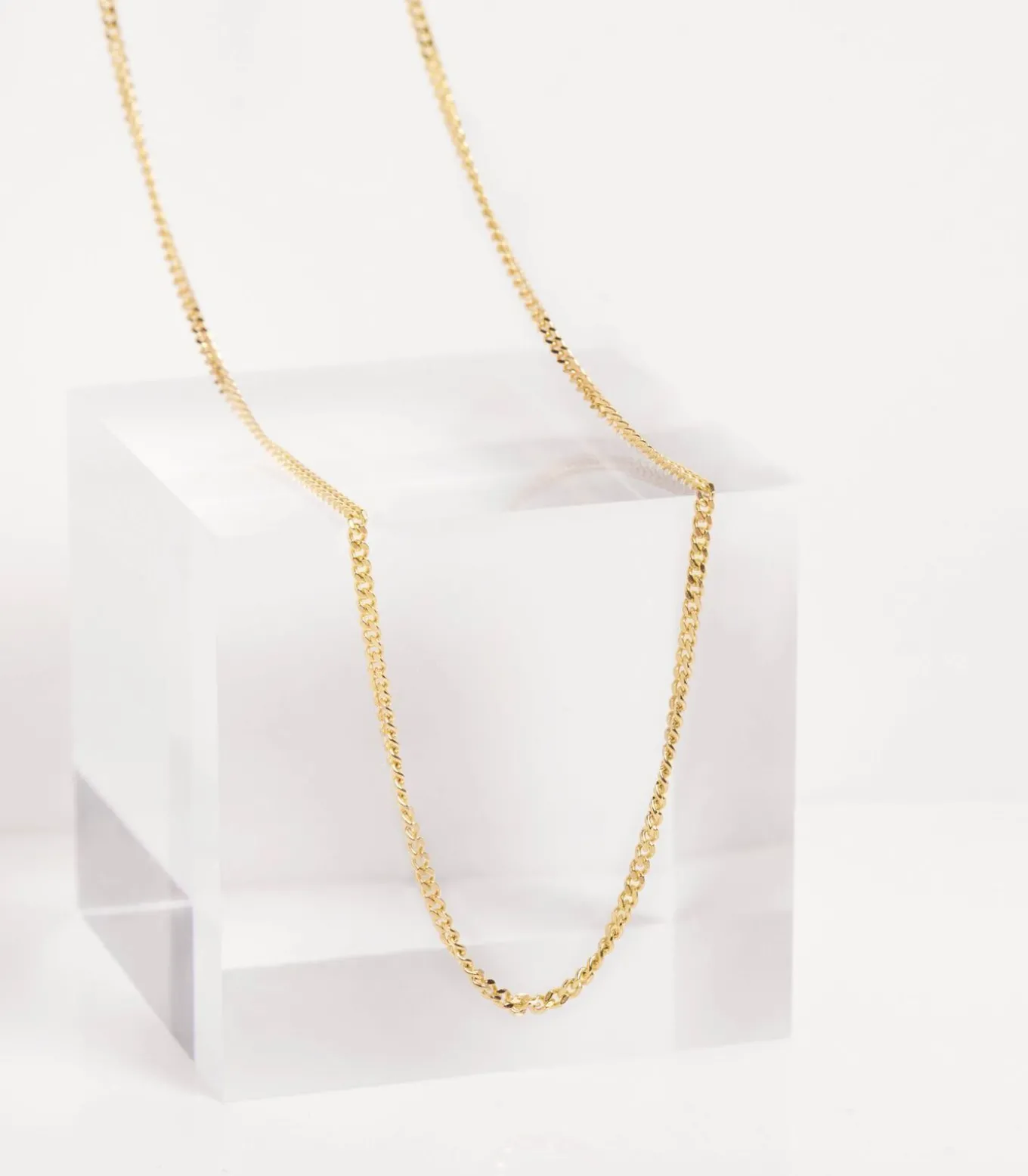 Ketting Zilver - goudkleurig