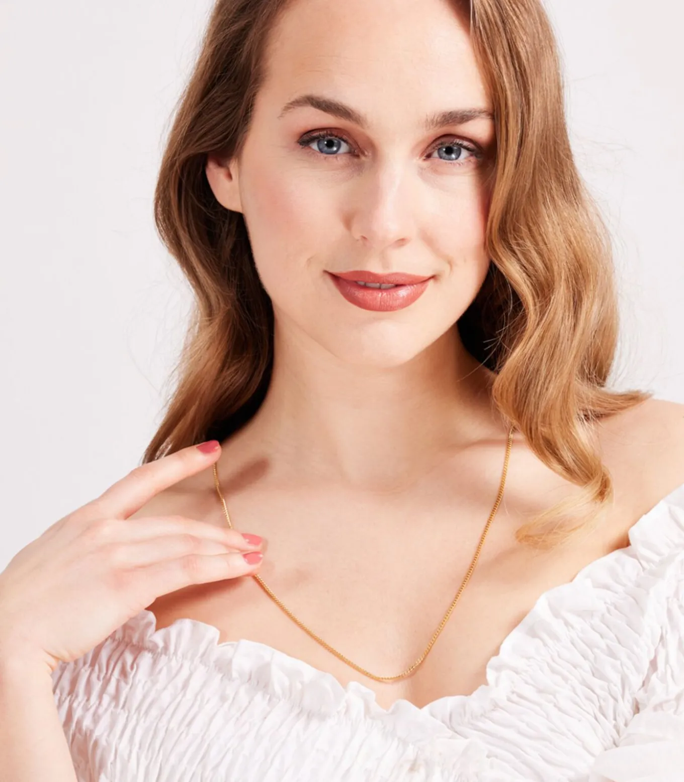 Ketting Zilver - goudkleurig