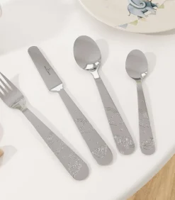 Kinderbestek 4-dlg Walk like an Elephant