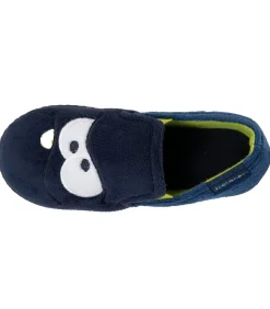 Kinderpantoffels Marine geel monster