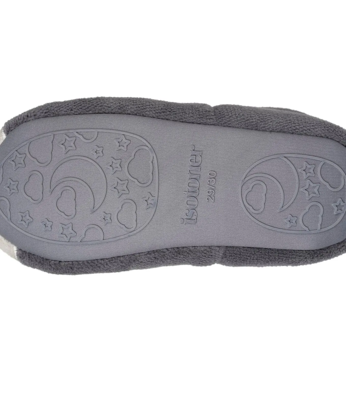 Kindersloffen Grijs Pinguïn Wit