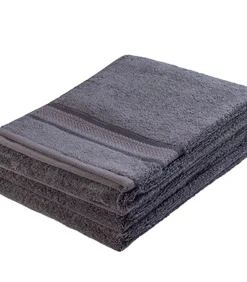 Klassiek - Handdoek - Donkergrijs