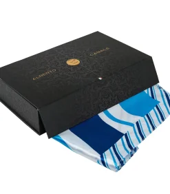 Kleine zijden sjaal Navy Blue Cléo