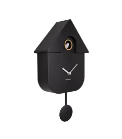 Koekoeksklok Modern Cuckoo ABS - Zwart - 41x8,5x21,5cm