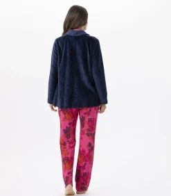 Kort jasje van flanellen pluche ESSENTIEL H73B