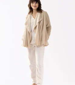 Kort jasje van flanellen pluche ESSENTIEL H73B