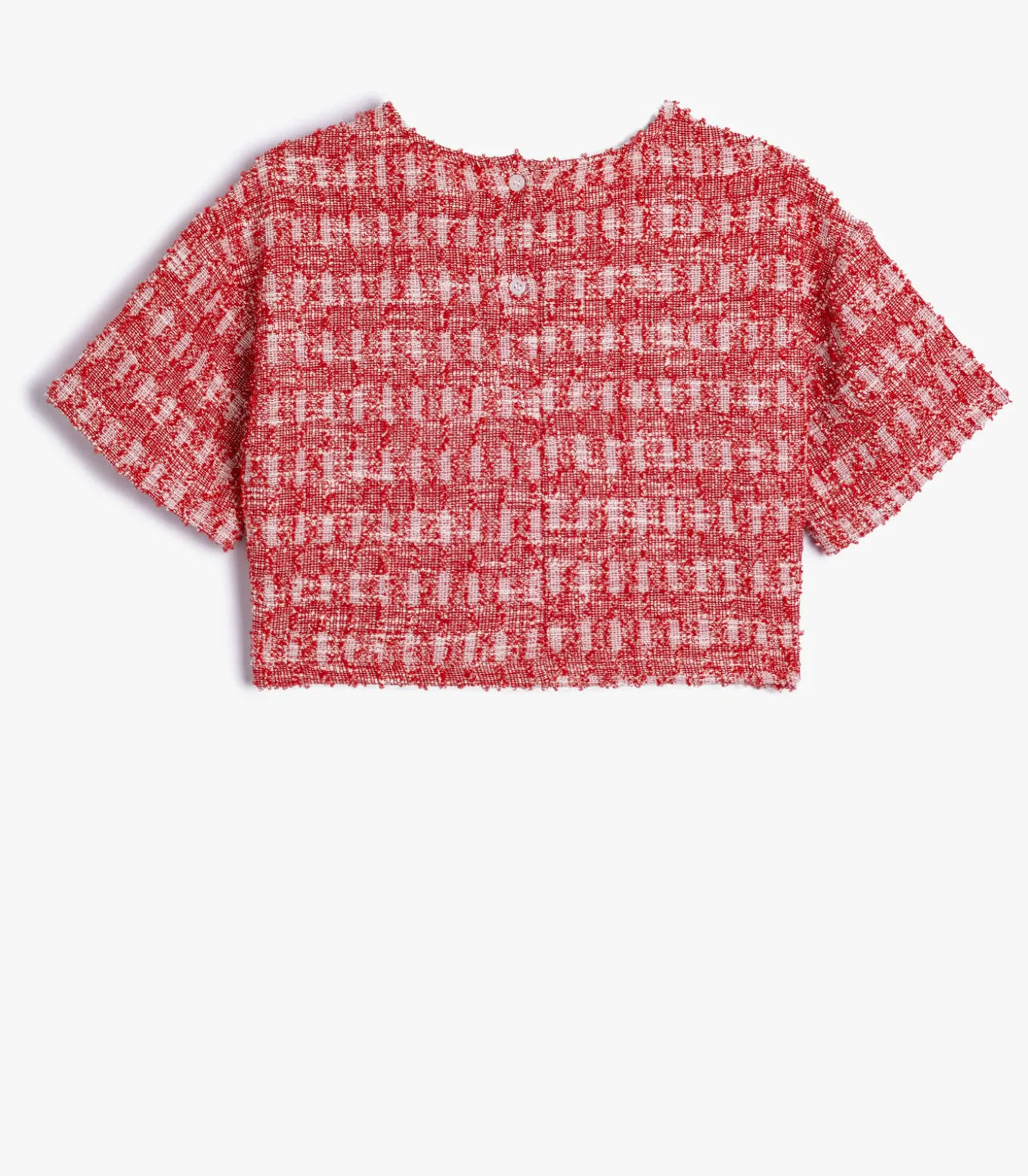 Korte mouw Ronde kraag Blouse