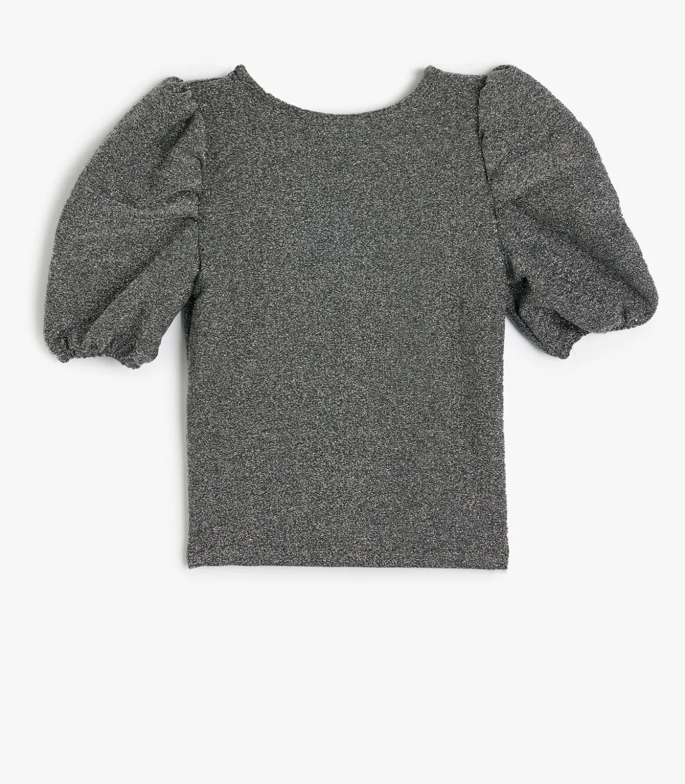 Korte mouw Ronde kraag Blouse