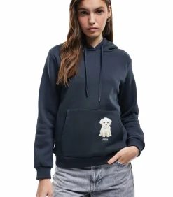 Koton Dog Embroidered Sweatshirt
