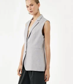 Koton Long Blazer Vest