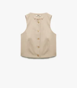 Koton Sleeveless Blazer Vest