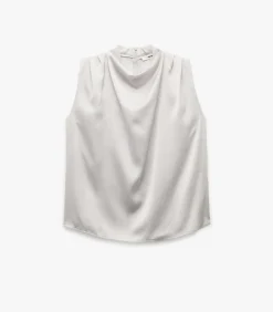 Koton Sleeveless Satin Blouse