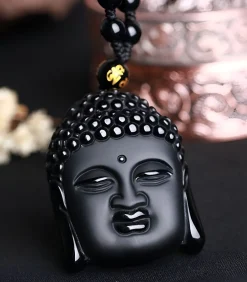 Kralen Ketting met Buddha Hanger