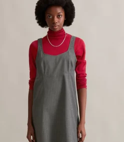 Krijtstreepjurk regular