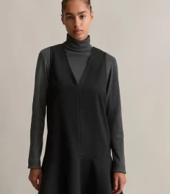 Krijtstreepjurk regular