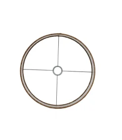 Lampenkap Flair - Bruin - 40x40x30cm