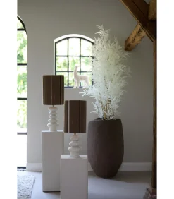 Lampenkap Medan - Donkerbruin - Ø25cm