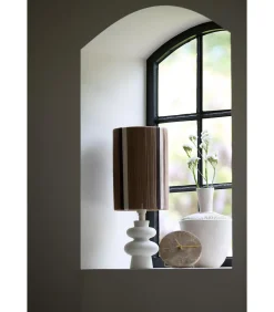 Lampenkap Medan - Donkerbruin - Ø20cm