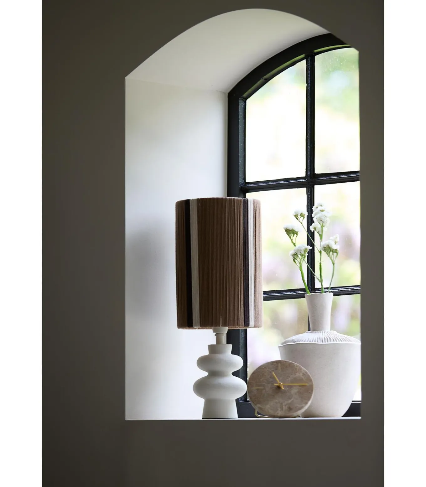 Lampenkap Medan - Donkerbruin - Ø20cm