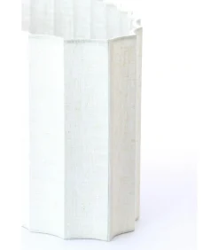 Lampenkap ovaal Disli - Wit - 45x21x22cm