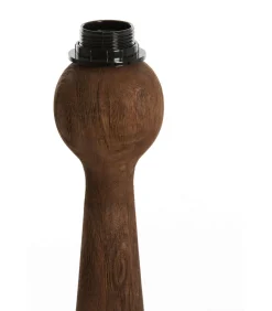 Lampvoet Festina - Donkerbruin - Ø9x33cm