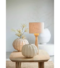 Lampvoet Festina - Licht bruin - Ø9x33cm