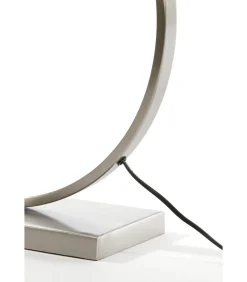 Lampvoet Liva - Nikkel - 50x15x62cm