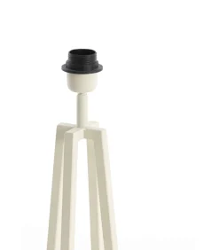 Lampvoet Miley - Wit - 11,5x11,5x31cm