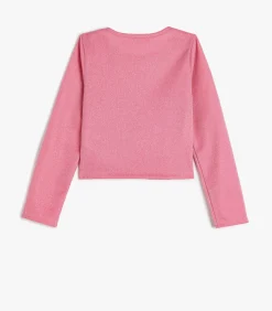 Lange mouw Ronde kraag Blouse