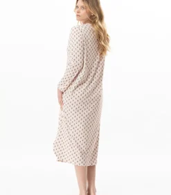 Lange nachthemd van modal katoen TEA TIME 111