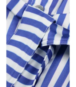 Lange shirtjurk met riem