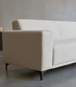 Lars - Hoekbank rechts in ecru stof 300 x 150 cm