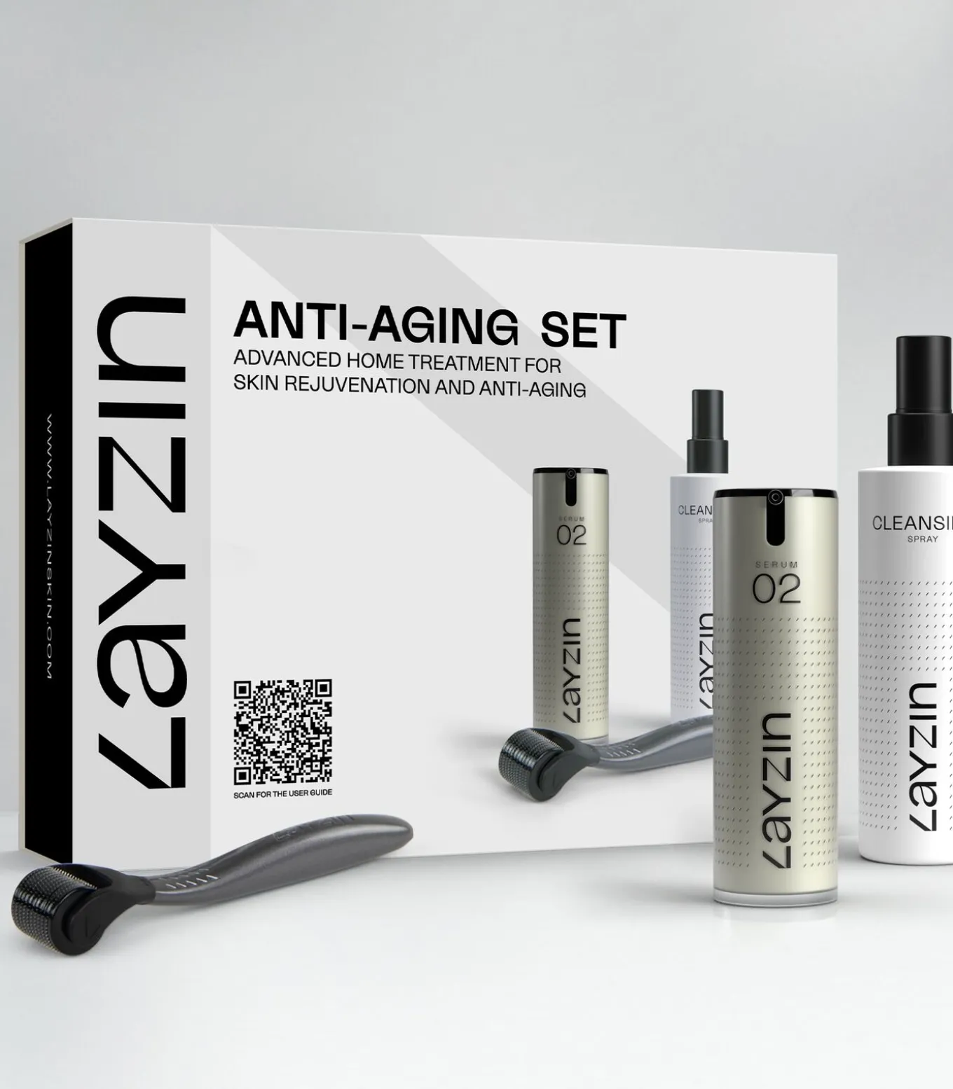 LAYZIN Anti-Aging Microneedling SET