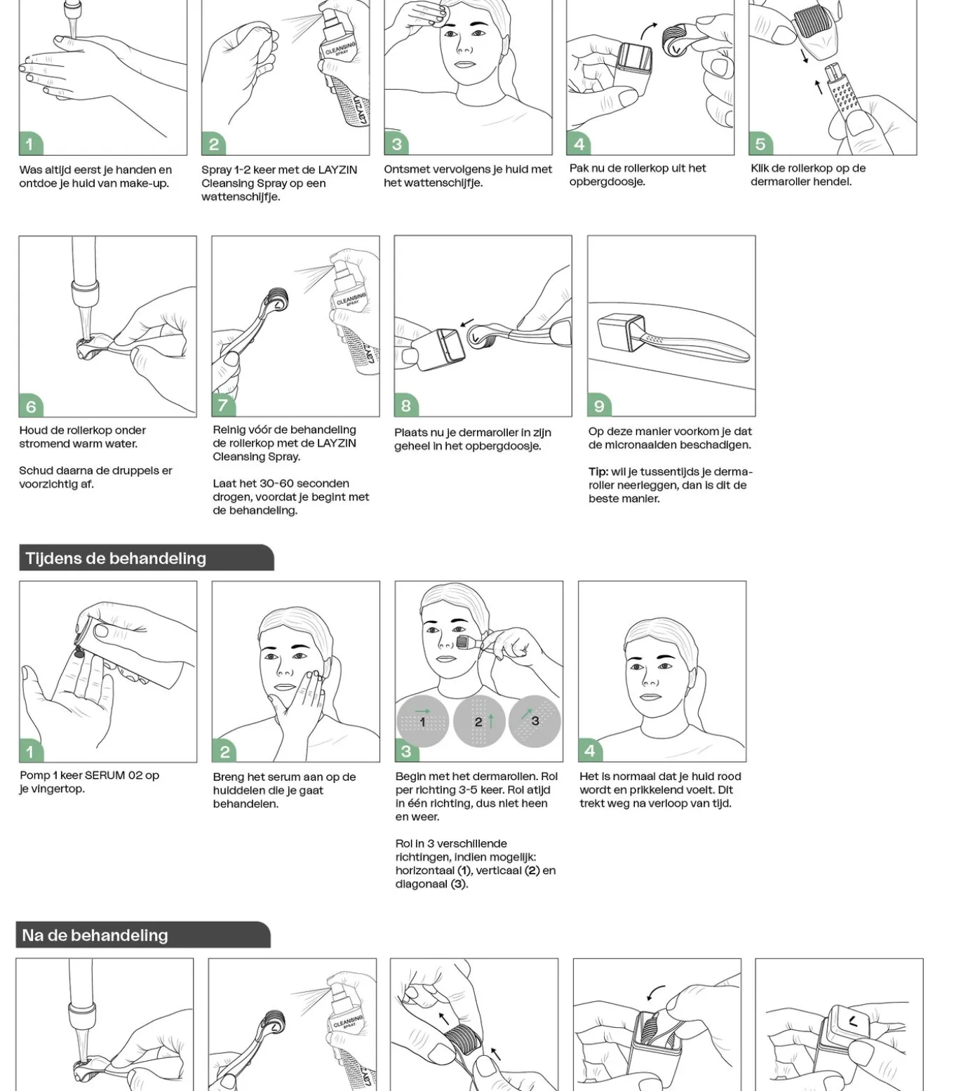 LAYZIN Anti-Aging Microneedling SET
