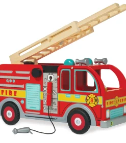 Le Toy Van speelgoed brandweerwagen - FSC houten auto - kinderen