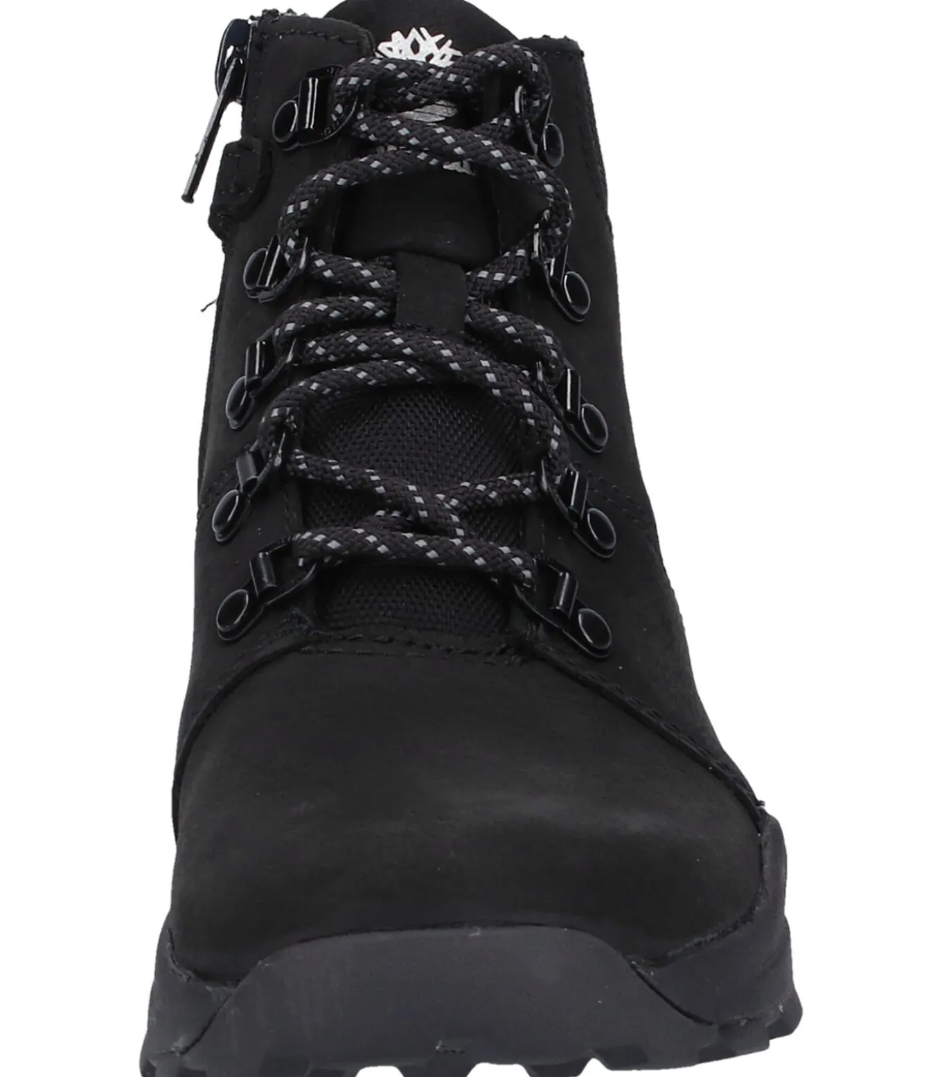 Leer/Textiel Enkellaarzen