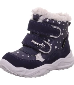 Leer/Textiel Enkellaarzen