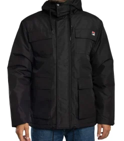 Liam Cargo Pockets Gewatteerde Jas