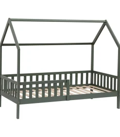 Lit cabane pour enfant 190x90cm vert MARCEAU
