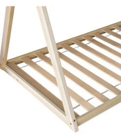 Lit tipi pour enfant 190x90cm en bois VALENTIN