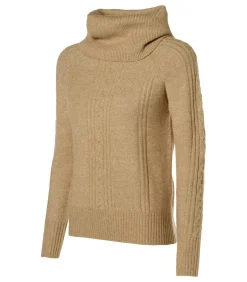 Liv Lurex Trui Zand / Goud