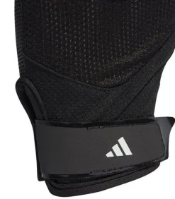 LOGO - Vingerloze Handschoenen - Zwart