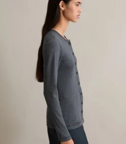 Longsleeve met knoopsluiting slim